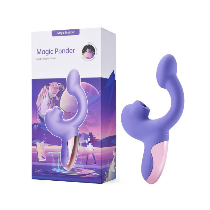Вибратор Magic Motion Magic Ponder сиреневый 861172